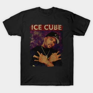 TEXTURE ART-Ice Cube - RETRO STYLE 2 T-Shirt